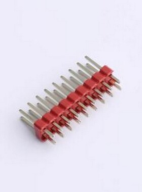PZ254V-12-18P-RD 排针 排针2.54mm间距 直插 2x09位 红色胶芯 插