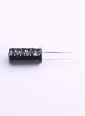 400ME10FH 直插铝电解电容 10uF ±20% 400V 插件,D10xL20mm
