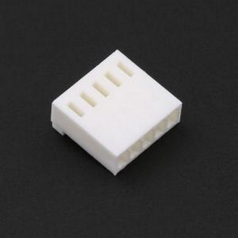 2510-5YB 胶壳(线对板/线对线) 1x5P 2.54mm P=2.54mm