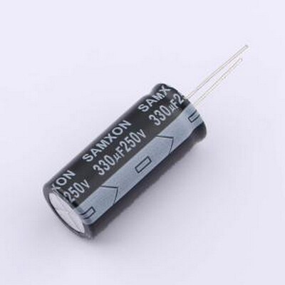 ERH337V2EL40RR 直插铝电解电容 ERH337V2EL40RR 插件,D18xL40mm