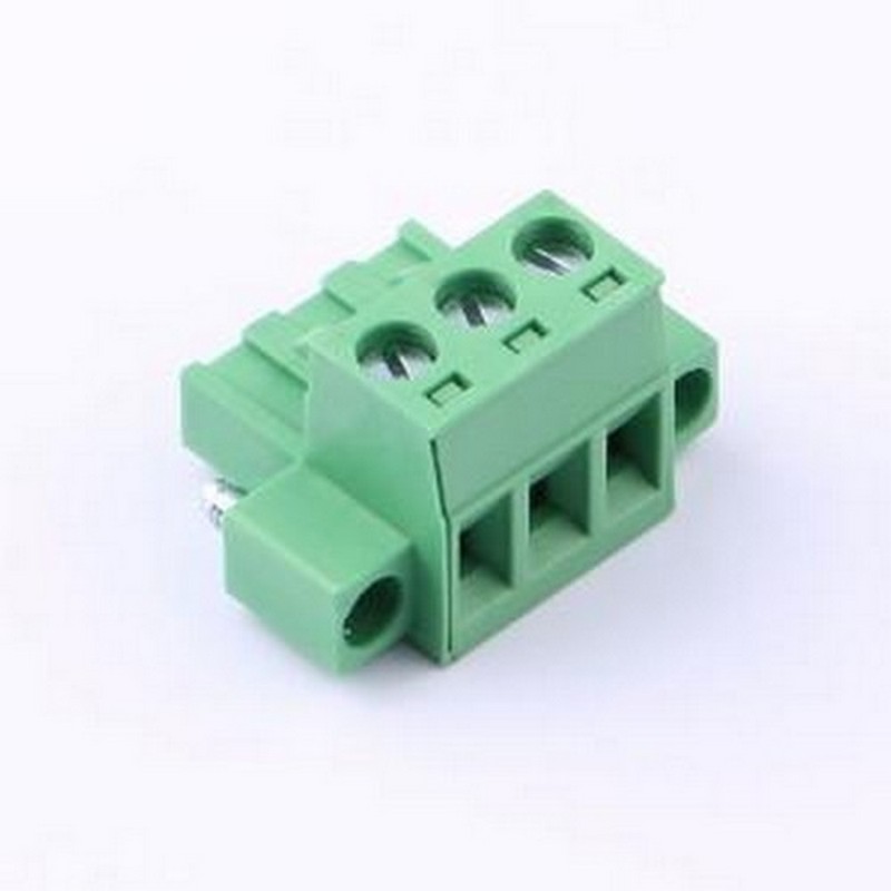 DB2EKM-5.0-3P-GN-S 插拔式接线端子 螺丝固定 1x3P 5mm 排数:1