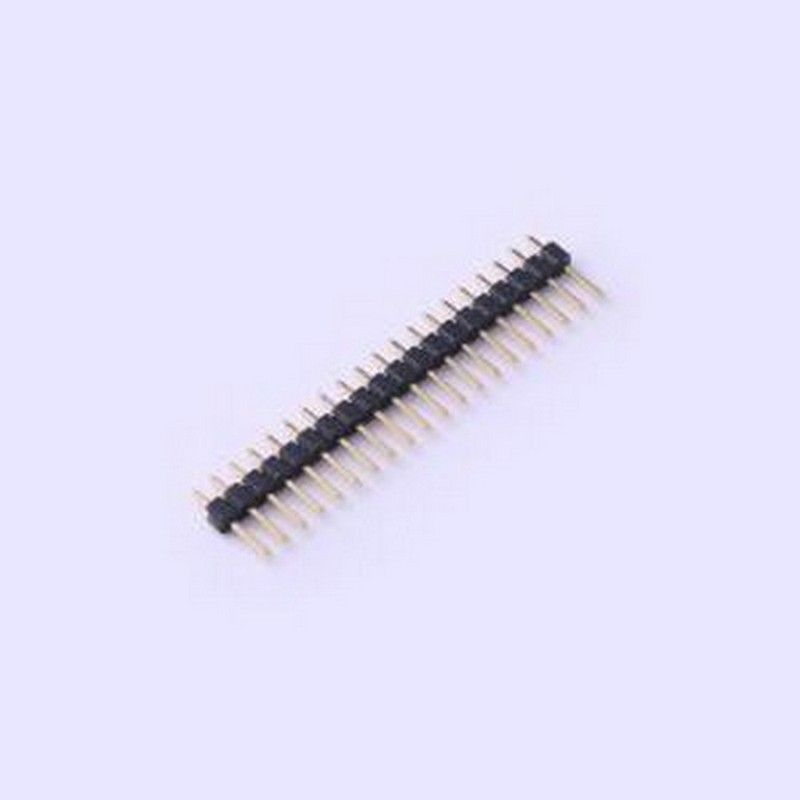 KH-A2541WV-20P 排针 间距:2.54mm 1x20P 直插 方针 插件,P=2.54m