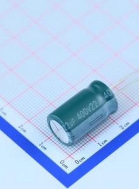 EGD2GM220W20OT 直插铝电解电容 22uF ±20% 400V 插件,D12.5xL20