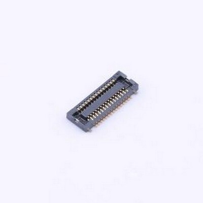 AXT530124 板对板与背板连接器 间距:0.4mm 母 立贴 SMD,P=0.4mm
