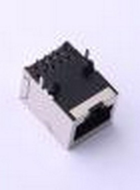 CS-5333-08(带壳) 以太网连接器(RJ45 RJ11) 不带LED 插件
