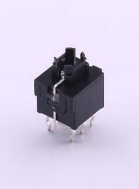 K6-6130D02-N1 轻触开关 8.50mmx7.50mm 红色无锁带灯开关 插件