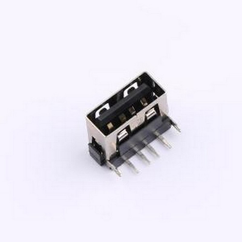 XUBF-012-0402 USB连接器 Type-A 母 弯插 插件