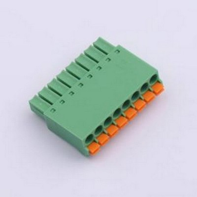 1952322 插拔式接线端子 3.5mm 排数:1 每排P数:8