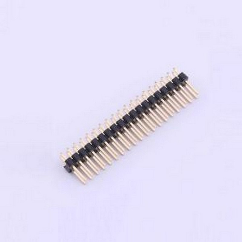 X6521WV-2x19H-C60D30 排针 2x19P 间距:2.54mm 方针 插件,P=2.54