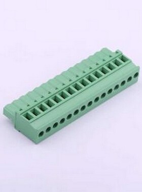 WJ2EDGKB-5.08-15P 插拔式接线端子 1x15P 5.08mm 排数:1 每排P数