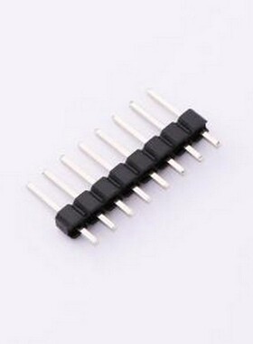 5AML4-11560-108-W0 排针 2.54PH间距排针直针1*8P H2.5 L11.5 PA