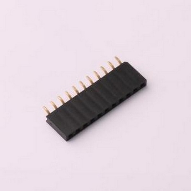 X6511FRS-11-C85D30 排母 间距:2.54mm 1x11P 卧贴 SMD,P=2.54mm,