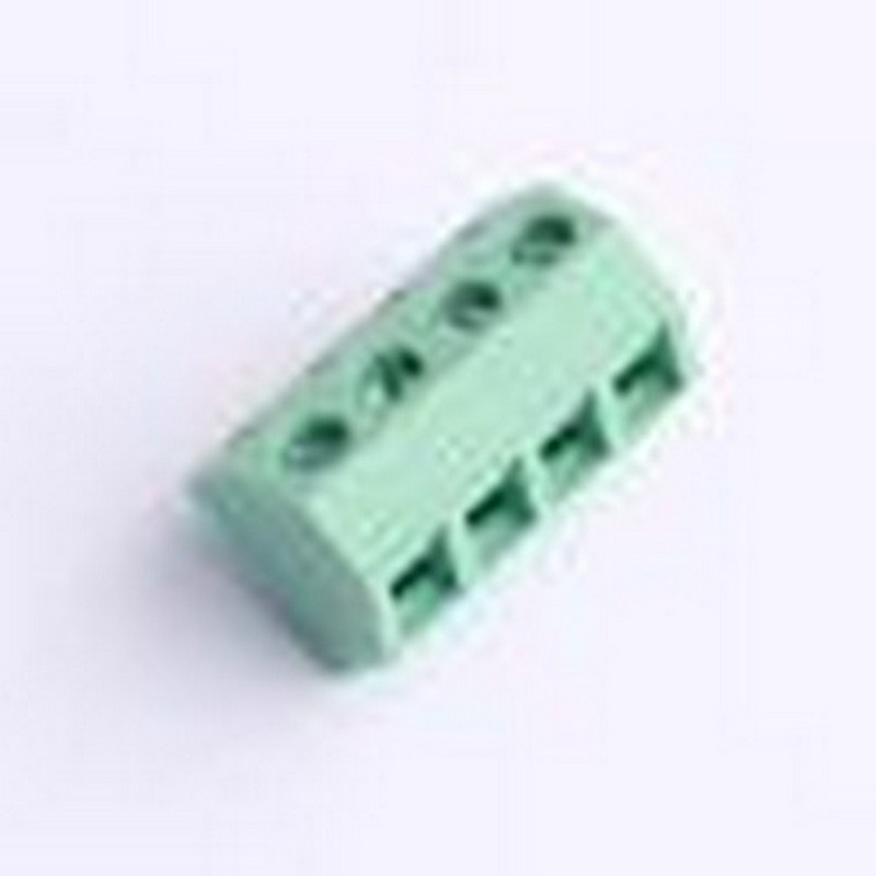 MX127S-5.08-04P-GN01-Cu-Y-A 螺钉式接线端子 1x4P 5.08mm 直插