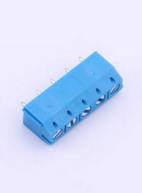 DB301V-5.0-5P-BU-S 螺钉式接线端子 1x5P 5mm 直插 排数:1 每排P