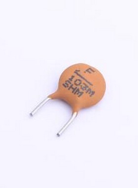 DCM103M30Y5VL6WL5A0 直插瓷片电容 10nF ±20% 500V 插件,P=5mm