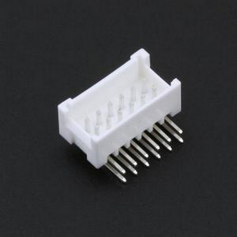 XHZ-12AW 线对板针座 2x6P 间距:2.5mm 弯插 弯插,P=2.5mm