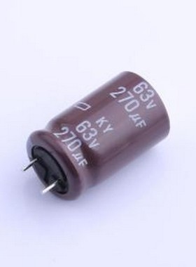 EKY-630EC3271MK20S 直插铝电解电容 270uF ±20% 63V 插件,D12.5
