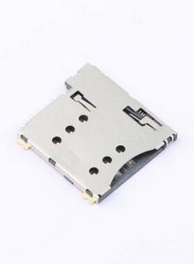 HX MICRO SIM 7P H1.35 SIM卡连接器 自弹式 MicroSIM卡 卡座 SMD
