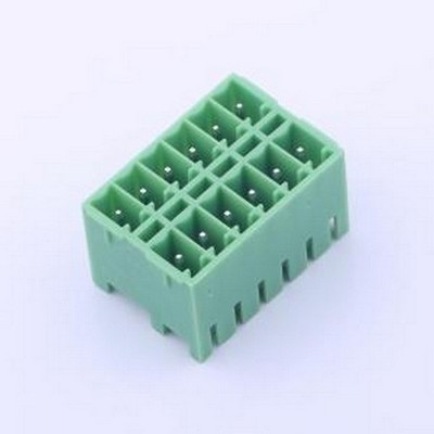 KF2EDGKRH-3.5-2*6P 插拔式接线端子 2x6P 3.5mm 排数:2 每排P数: