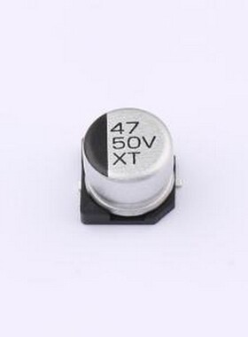 XT1H470M0806 贴片型铝电解电容 47uF ±20% 50V SMD,D8xL6.5mm