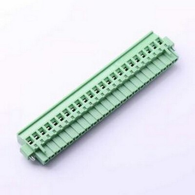 WJ2EDGKAM-5.08-23P 插拔式接线端子 螺丝固定 1x23P 5.08mm 排数