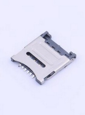 XKNANO-1308 SIM卡连接器 翻盖式 MicroSIM卡 卡座 SMD
