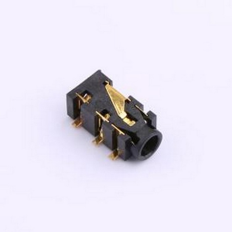 PJ-327F-J 音频连接器(耳机) 3.5mm耳机座 SMD