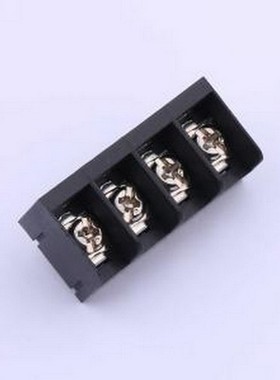 PLPK9500-4P-13 栅栏式接线端子 1x4P 排数:1 每排P数:4 黑色 插