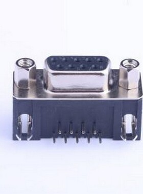 Z-SUBDRAF607A002 D-Sub/VGA连接器 D-Sub 母 P数:9P 弯插