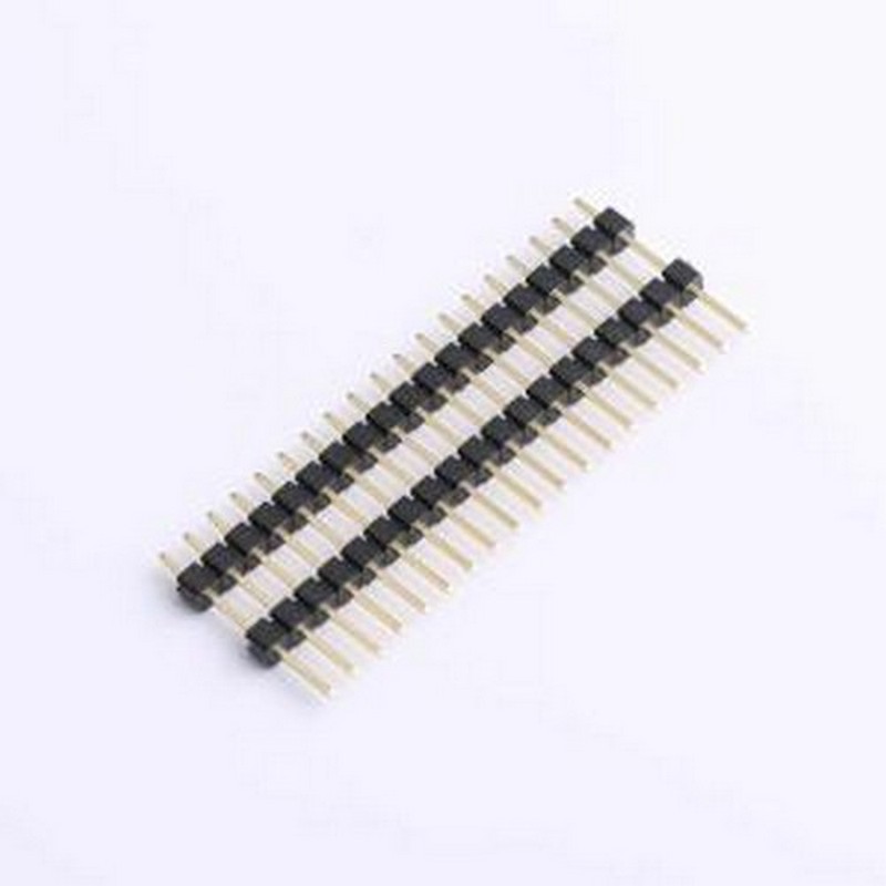 X6512WV-19H-C60D30-E100 排针 1x19P 间距:2.54mm 方针 插件,P=2