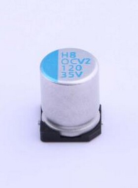 OVZ121M1VTR-1013 固态电容 120uF ±20% 35V SMD,D10xL12.6mm