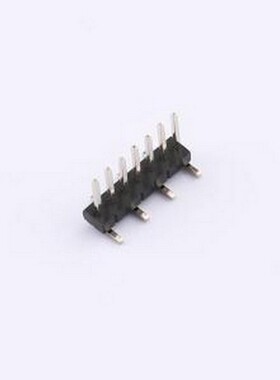 A127UL-WD07P 排针 1.27PH H1.0 1x7Pin SMT W2.0PC4.3 PA4.0 PB1