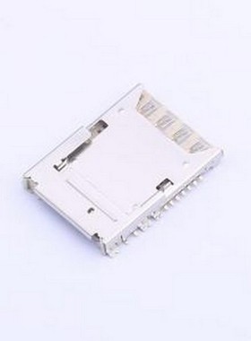 HYCW43-2IN117-183B SD卡/存储卡连接器 二合一卡座(MICRO SIM卡+