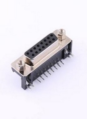 DS1037-15FNAKT76-0CC D-Sub/VGA连接器 D-Sub 母 P数:15P 黑色