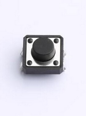 TS015-CBW1FH6.5 轻触开关 12*12*6.5mm 直插 250GF 轻触开关 插