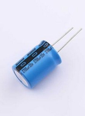 LKLJ2501V272MFCG 直插铝电解电容 2700uF ±20% 35V 插件,D16xL3