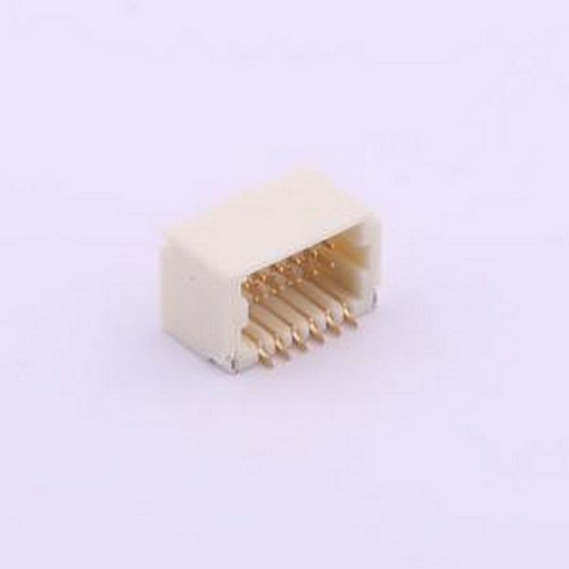 X1011WRS-2x06-9TV01 线对板针座 2x6P 间距:1mm 卧贴 SMD,P=1mm,