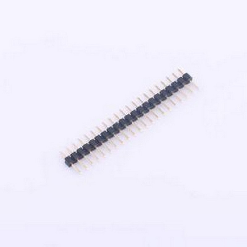 X4611WV-21I-C40D28 排针 1x21P 间距:2mm 方针 插件,P=2mm