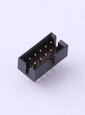 878311020 线对板针座 2x5P 间距:2mm 直插 插件,P=2mm