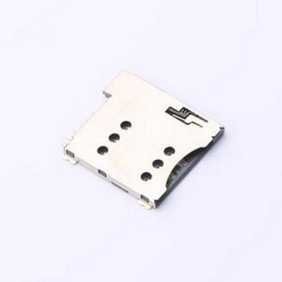 ZX-MSIM-481.35J SIM卡连接器 自弹式 MicroSIM卡 卡座 SMD