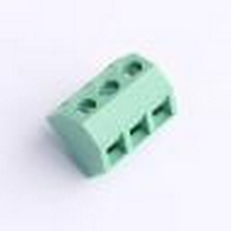 MX127S-5.08-03P-GN01-Cu-Y-A 螺钉式接线端子 1x3P 5.08mm 直插