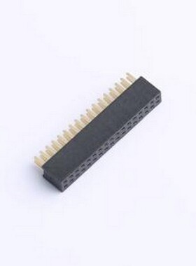 X1321FV-2x17-C43D24 排母 间距:1.27mm 2x17P 直插 插件,P=1.27m