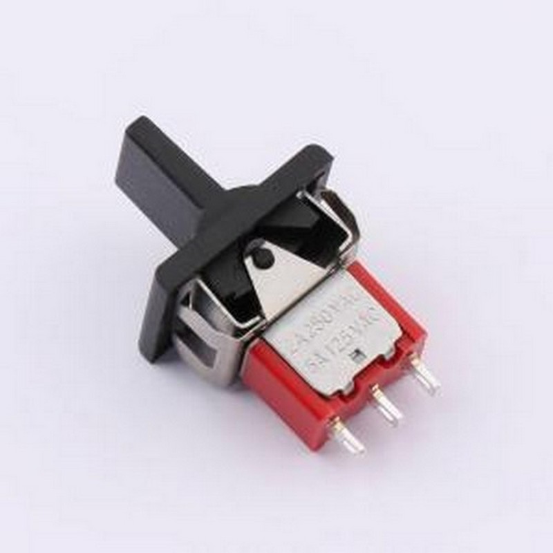 MR-0-123-F01-0005-RS 钮子开关 摇臂开关 3脚3档 塑胶大扁柄 双