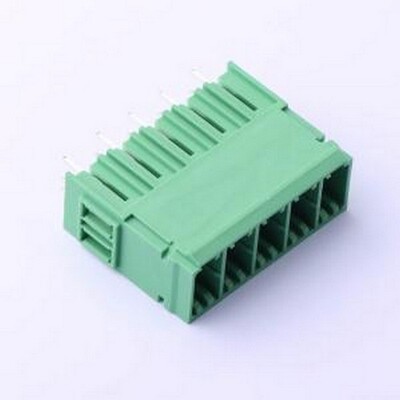 JL5EDGVHC-76205G01 插拔式接线端子 7.62mm 1x5P 排数:1 每排P数