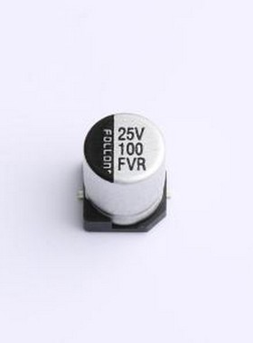 EFVR025ADA101M0677 贴片型铝电解电容 100uF ±20% 25V SMD,D6.3