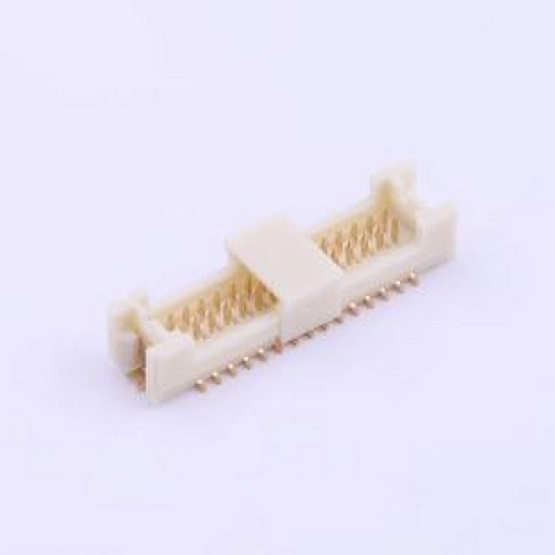 A1252WV-SF-2X15PD01 线对板针座 间距:1.25mm 2x15P SMD,P=1.25m