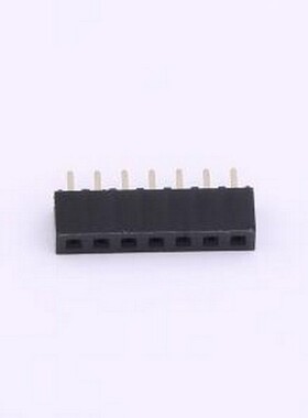 CSFA101-0702A001R1AC 排母 1x7P 间距:2mm 直插 插件,P=2mm