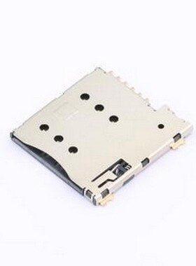 SIM202G-ZYB6AH1.35 SIM卡连接器 自弹式 MicroSIM卡 卡座 SMD