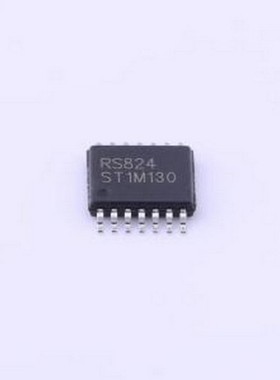 RS824XQ 运算放大器 低噪声运放RS824XQ TSSOP-14