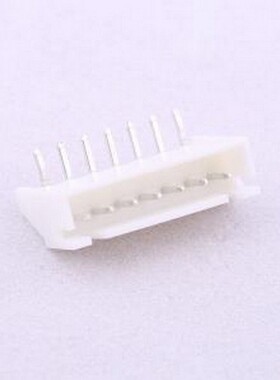 A2501WR-07P1 线对板针座 间距:2.5mm 1x7P 白色 弯插,P=2.5mm